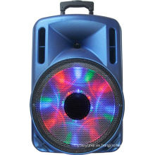 Altavoz de batería portátil de 12 pulgadas, USB, Disco Light, Radio FM F12-1